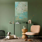 BLOOMING CHARM Poster Vertical Autocolante