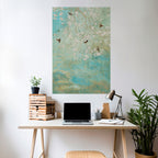 BLOOMING CHARM Poster Vertical Autocolante