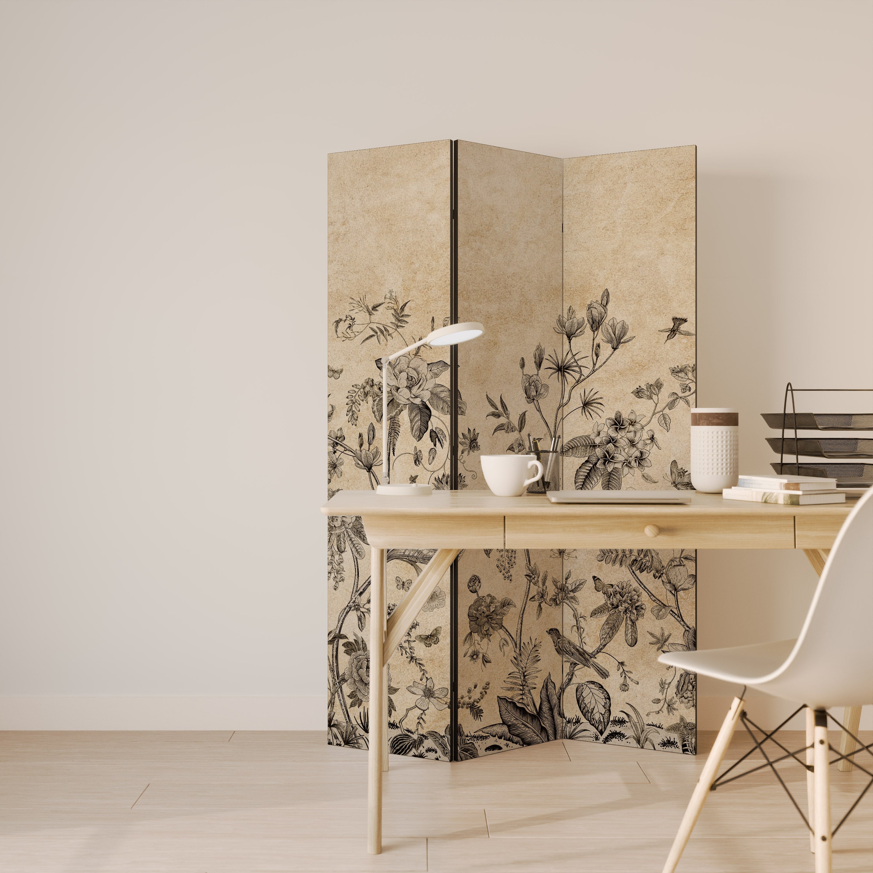 GLADE ESSENCE Biombo Decorativo de 3 Painéis