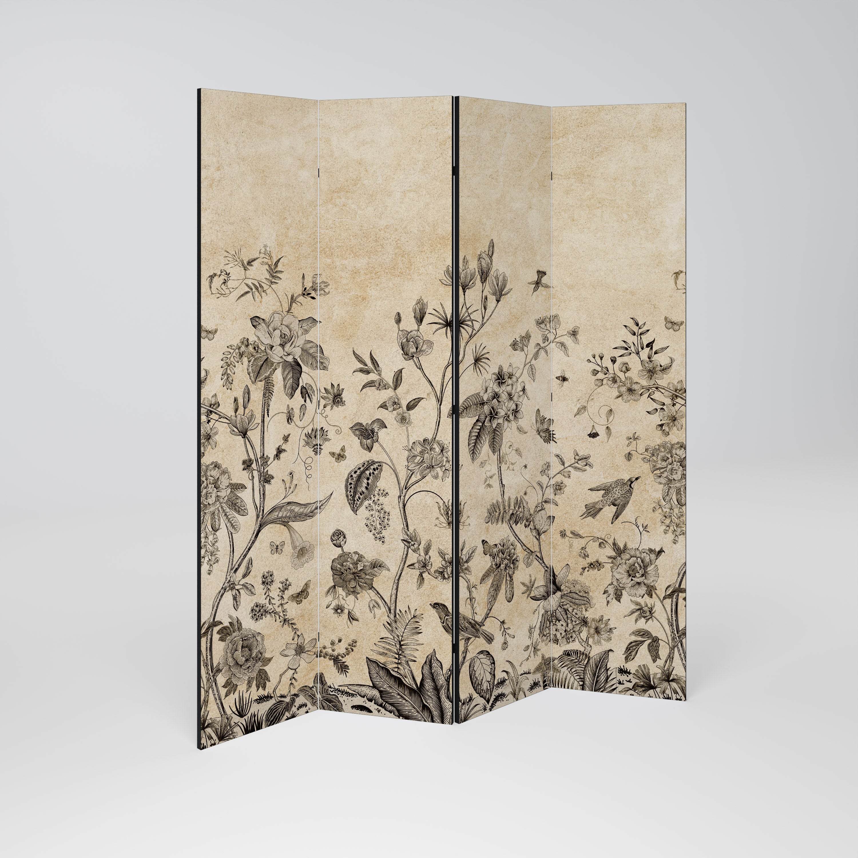 GLADE ESSENCE Biombo Decorativo de 4 Painéis