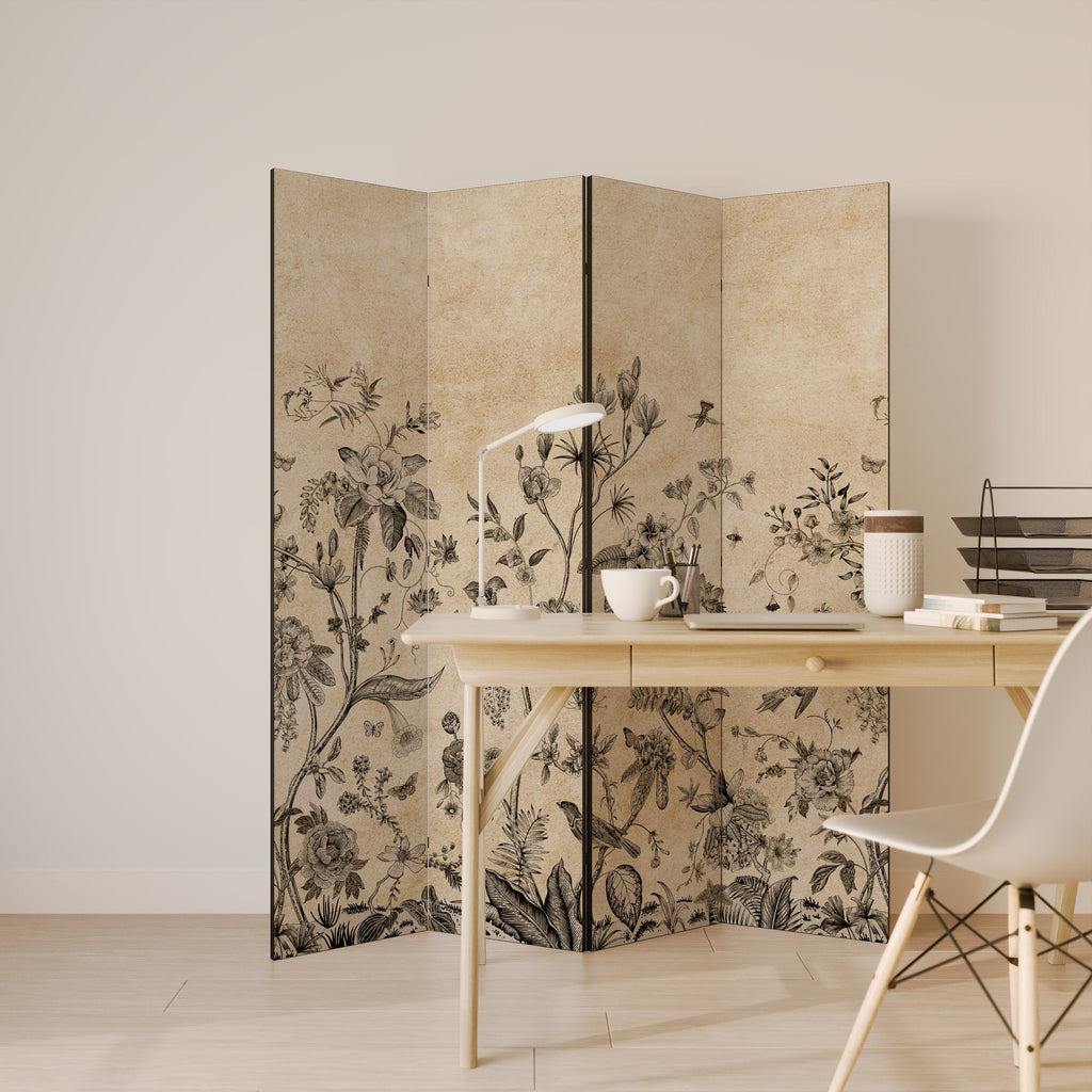 GLADE ESSENCE Biombo Decorativo de 4 Painéis