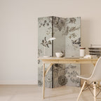 FLY ME TO THE SUN Biombo Decorativo de 3 Painéis