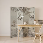 FLY ME TO THE SUN Biombo Decorativo de 4 Painéis