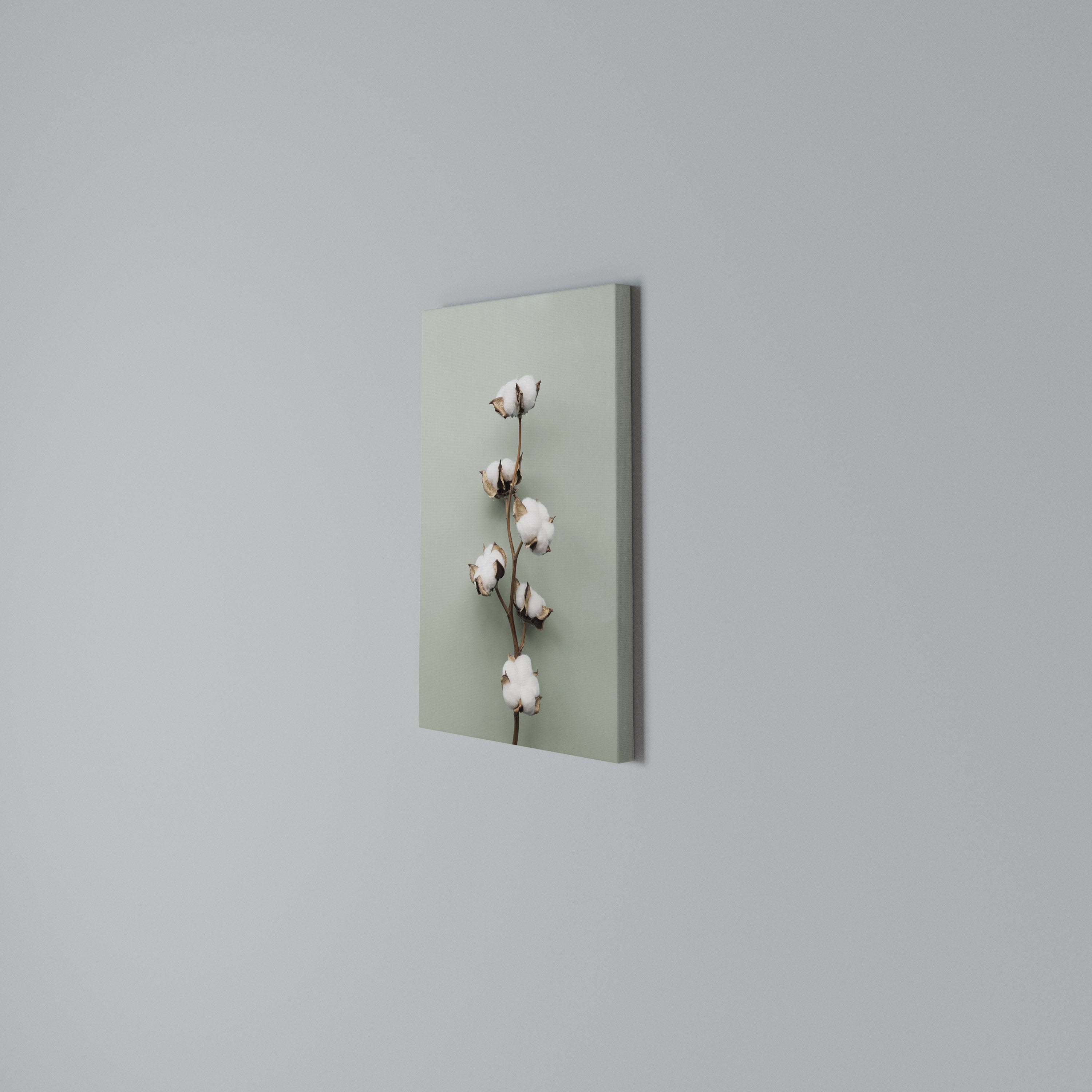 COTTON DREAMS UNFOLDED Quadro em tela vertical