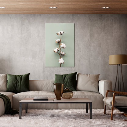 COTTON DREAMS UNFOLDED Quadro em tela vertical