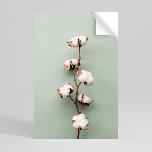 COTTON DREAMS UNFOLDED Póster Autocolante Vertical