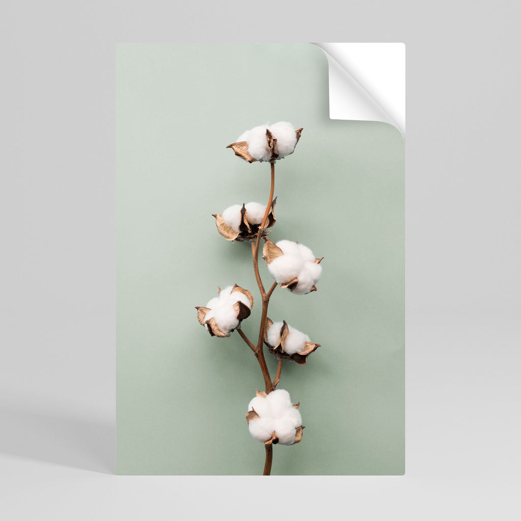 COTTON DREAMS UNFOLDED Poster Vertical Autocolante