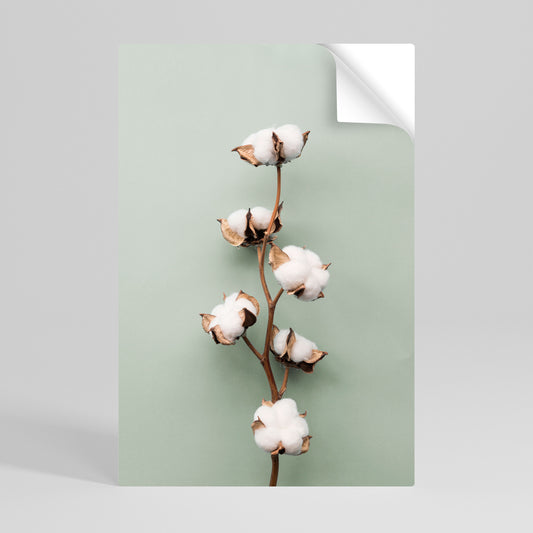 COTTON DREAMS UNFOLDED Póster Autocolante Vertical
