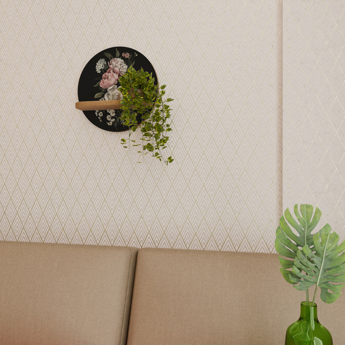 LUSH ELEGANCE Prateleira Artística