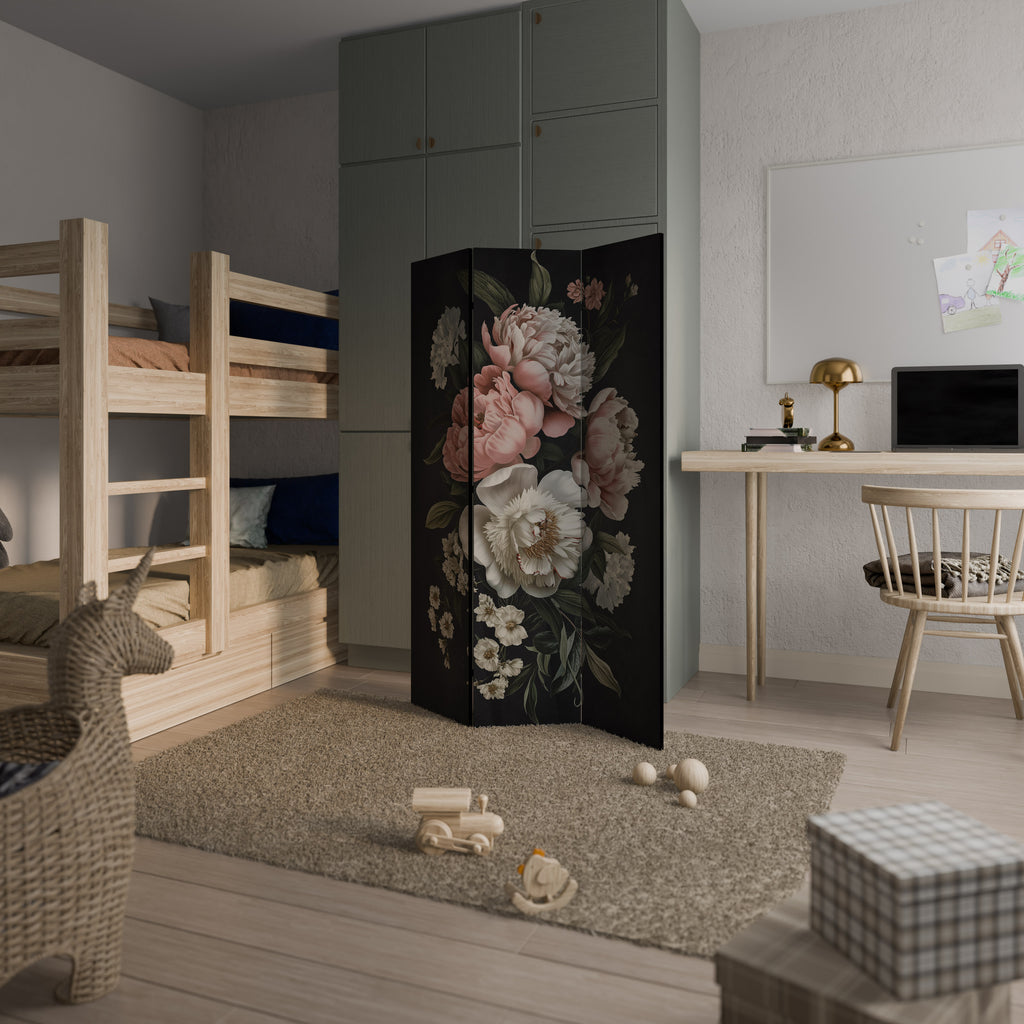 LUSH ELEGANCE Biombo de 3 Painéis