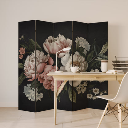 LUSH ELEGANCE Biombo de 5 Painéis