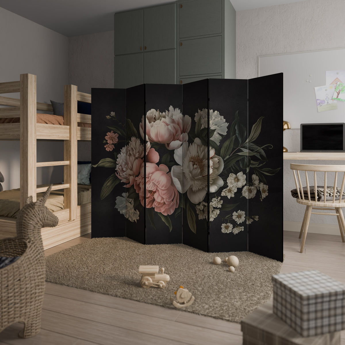 LUSH ELEGANCE 6-Panel Room Divider