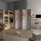 MARBLE GARDEN FANTASY Decorative 5-Panel Room Divider