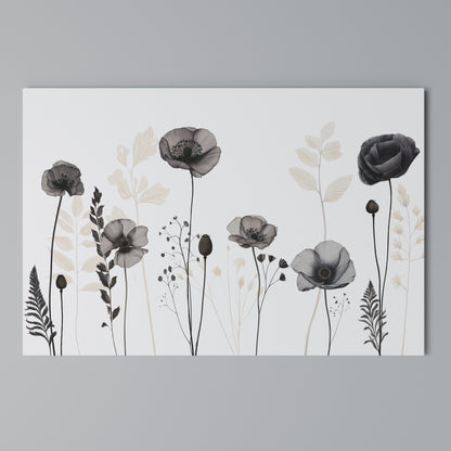 POPPY ALLURE Horizontal Canvas Print