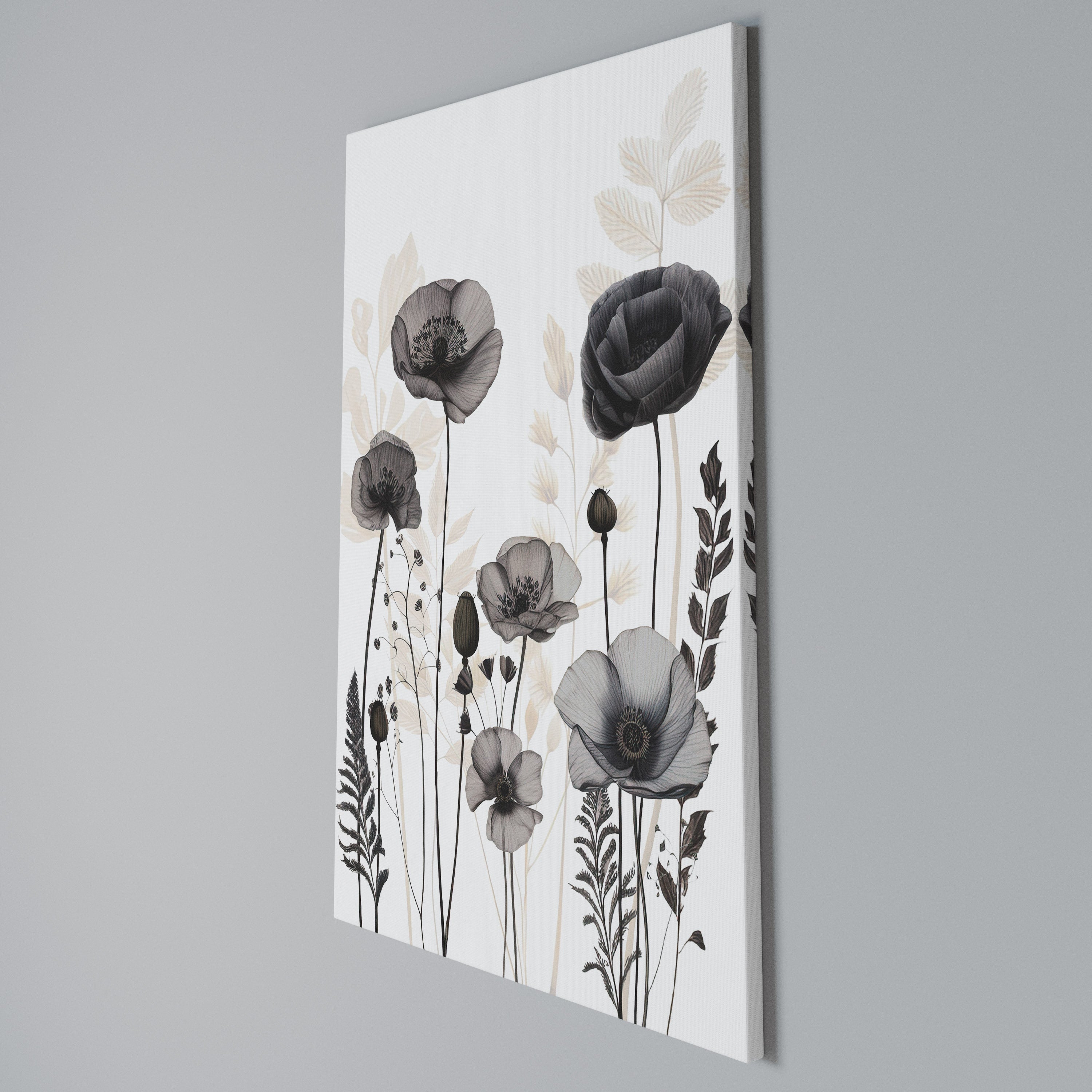 POPPY ALLURE Quadro em tela vertical
