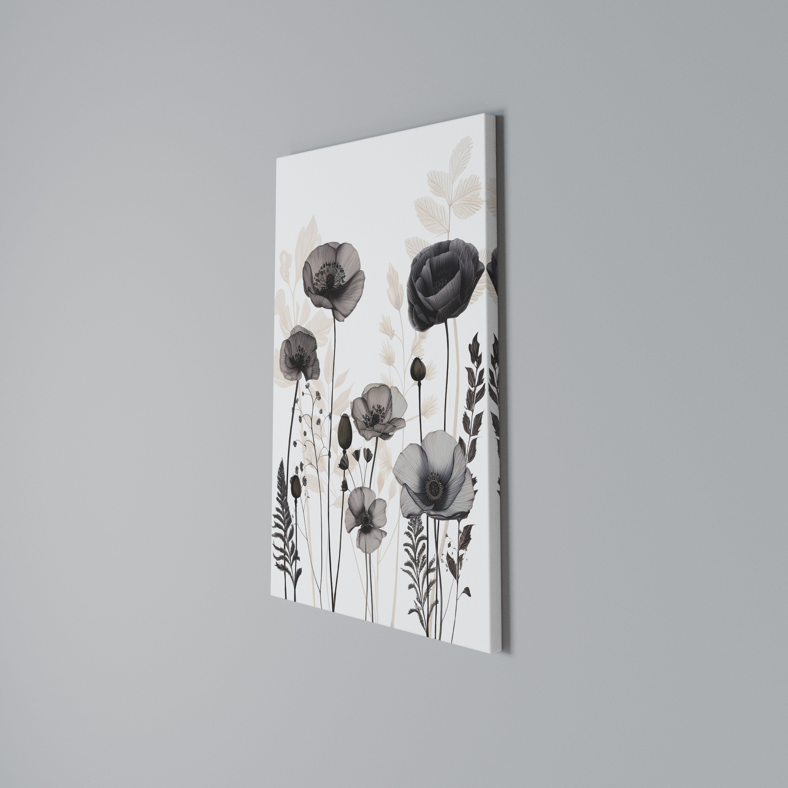 POPPY ALLURE Quadro em tela vertical