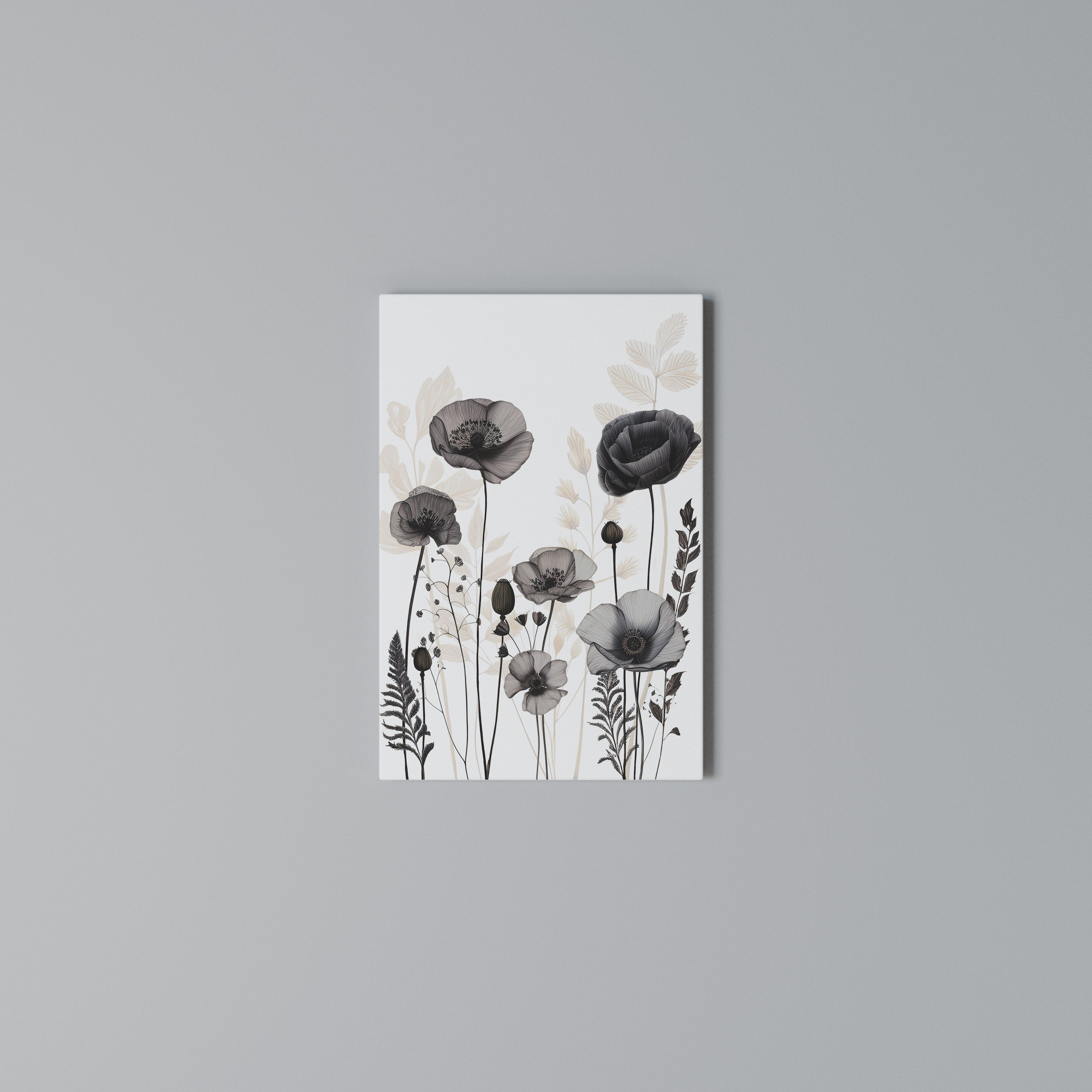 POPPY ALLURE Quadro em tela vertical
