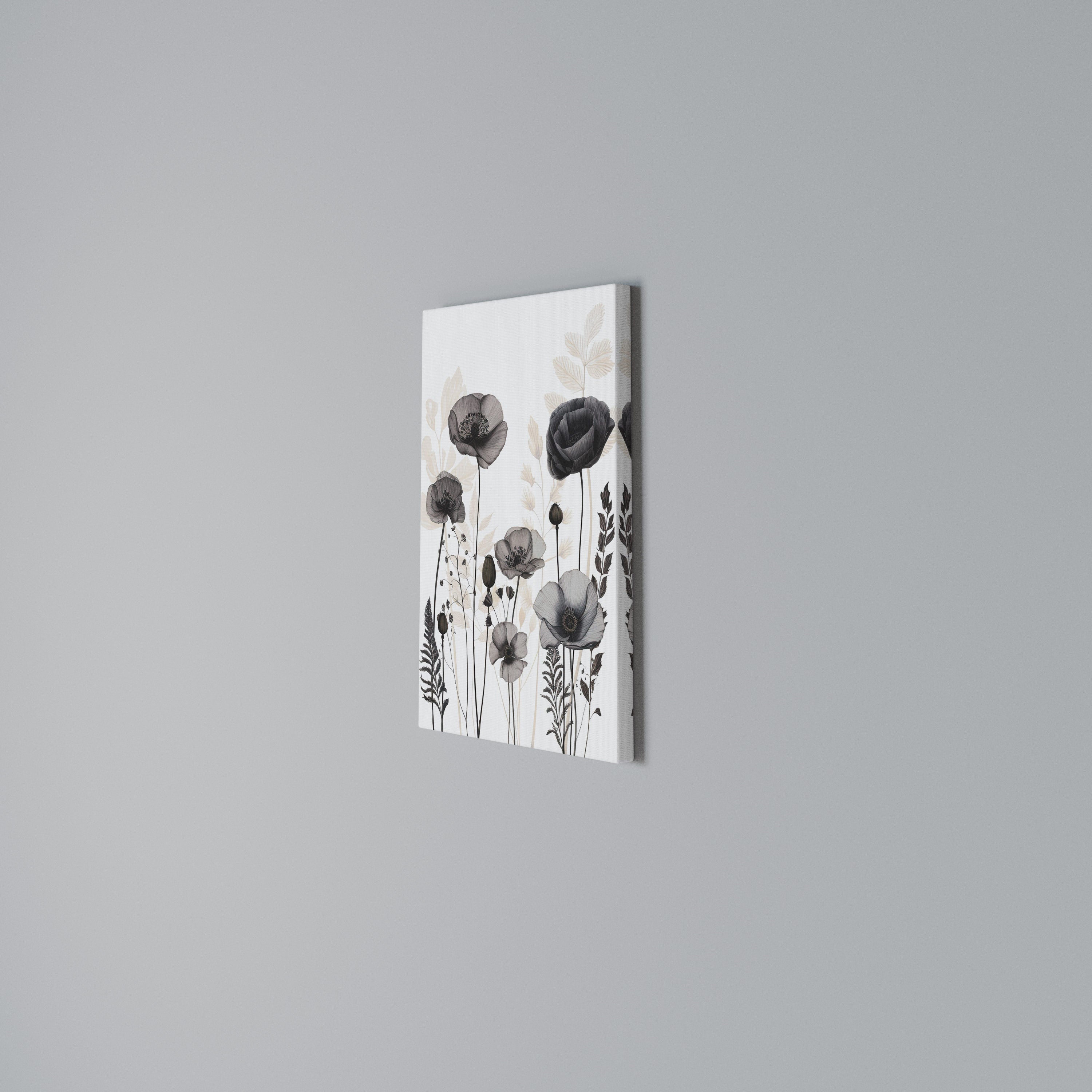 POPPY ALLURE Quadro em tela vertical