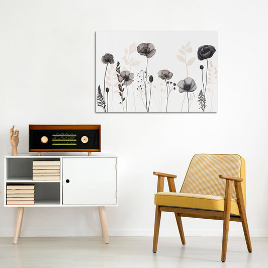 POPPY ALLURE Horizontal Canvas Print