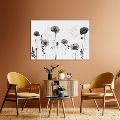 POPPY ALLURE Horizontal Canvas Print