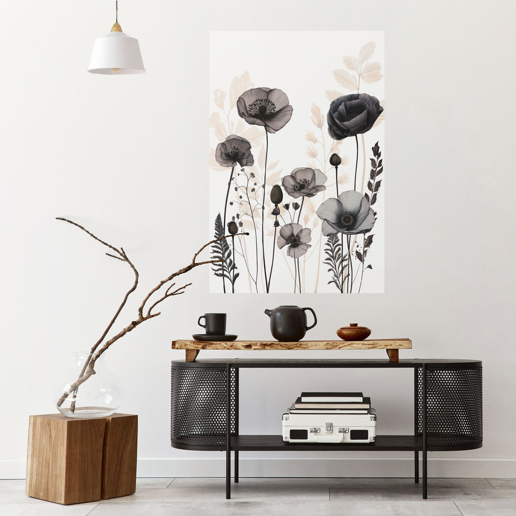 POPPY ALLURE Poster Vertical Autocolante