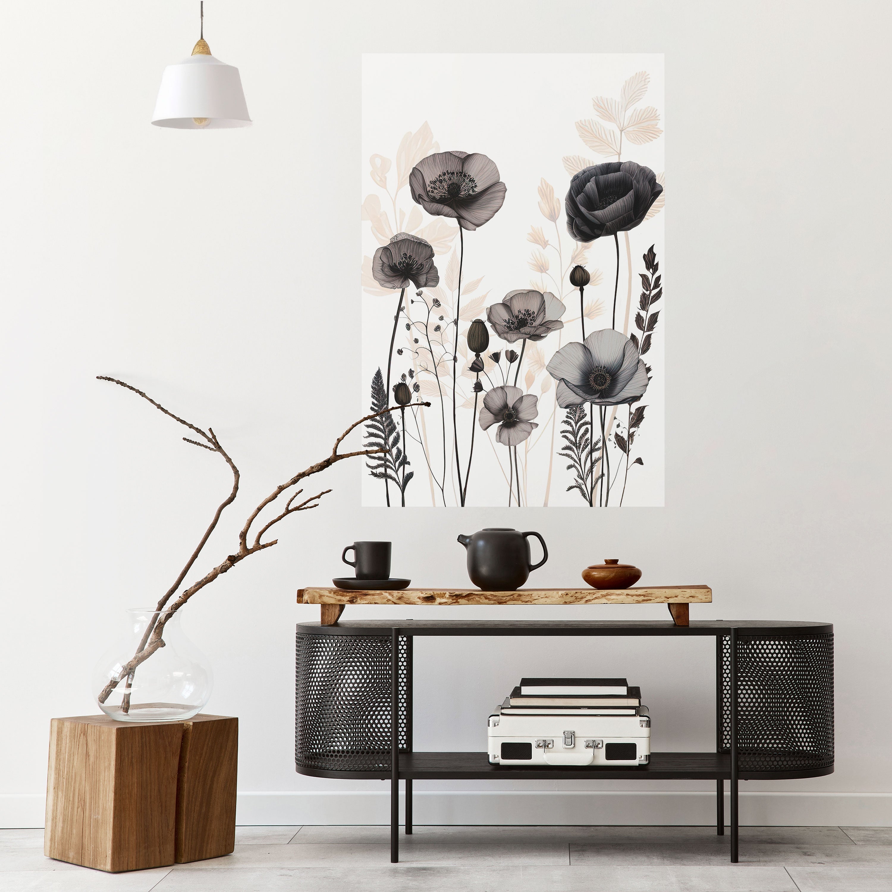 POPPY ALLURE Poster Vertical Autocolante