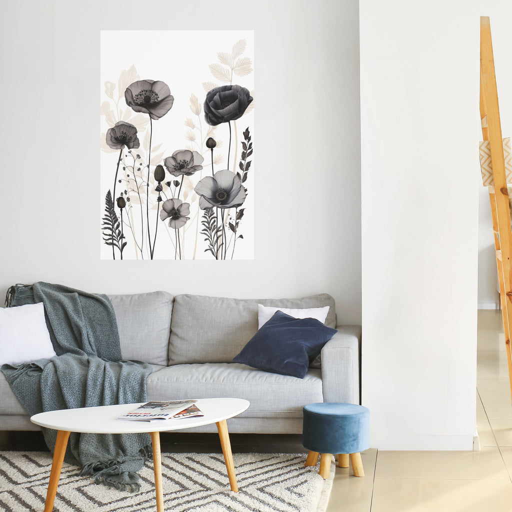 POPPY ALLURE Poster Vertical Autocolante