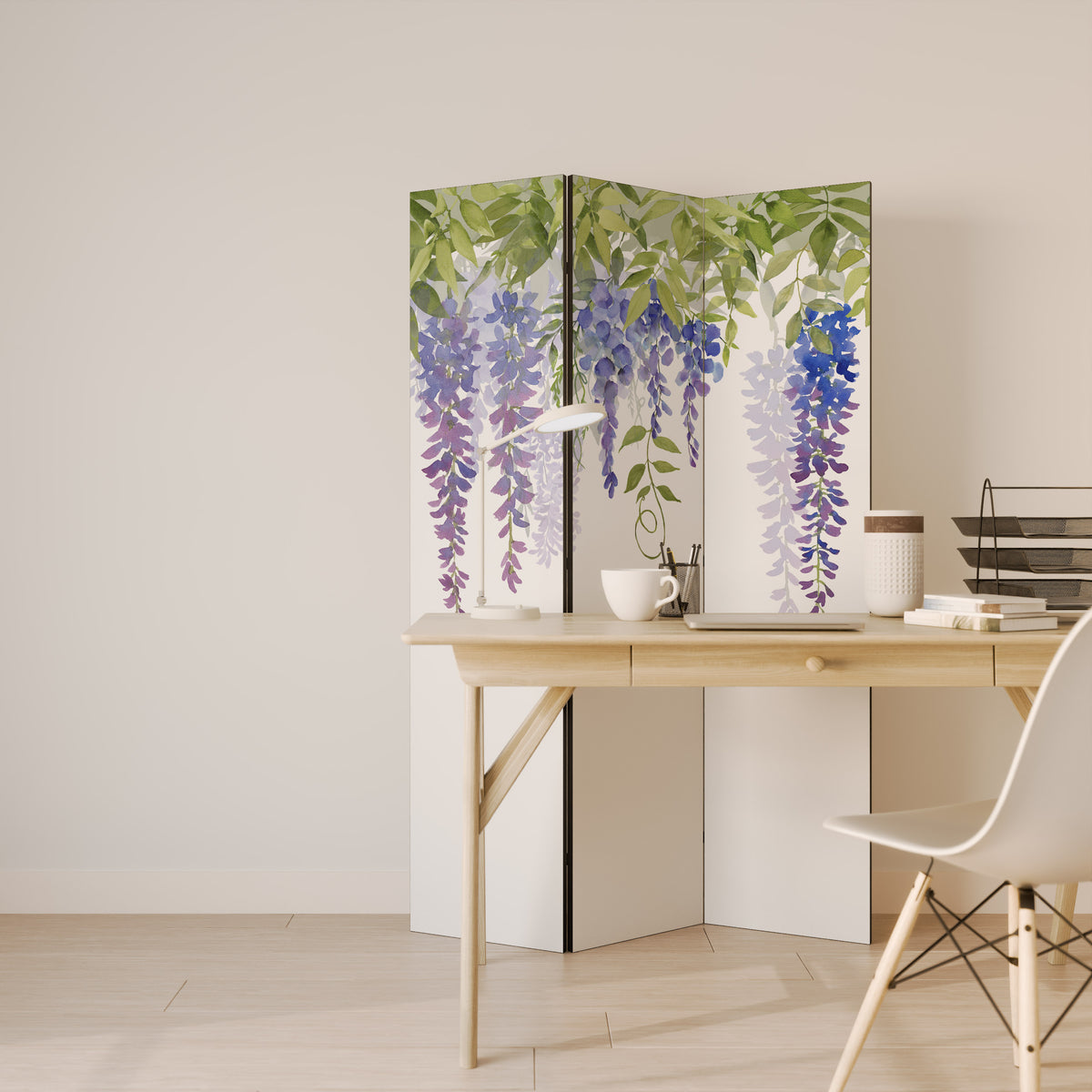 BOTANICAL BREEZE Biombo de 3 Painéis