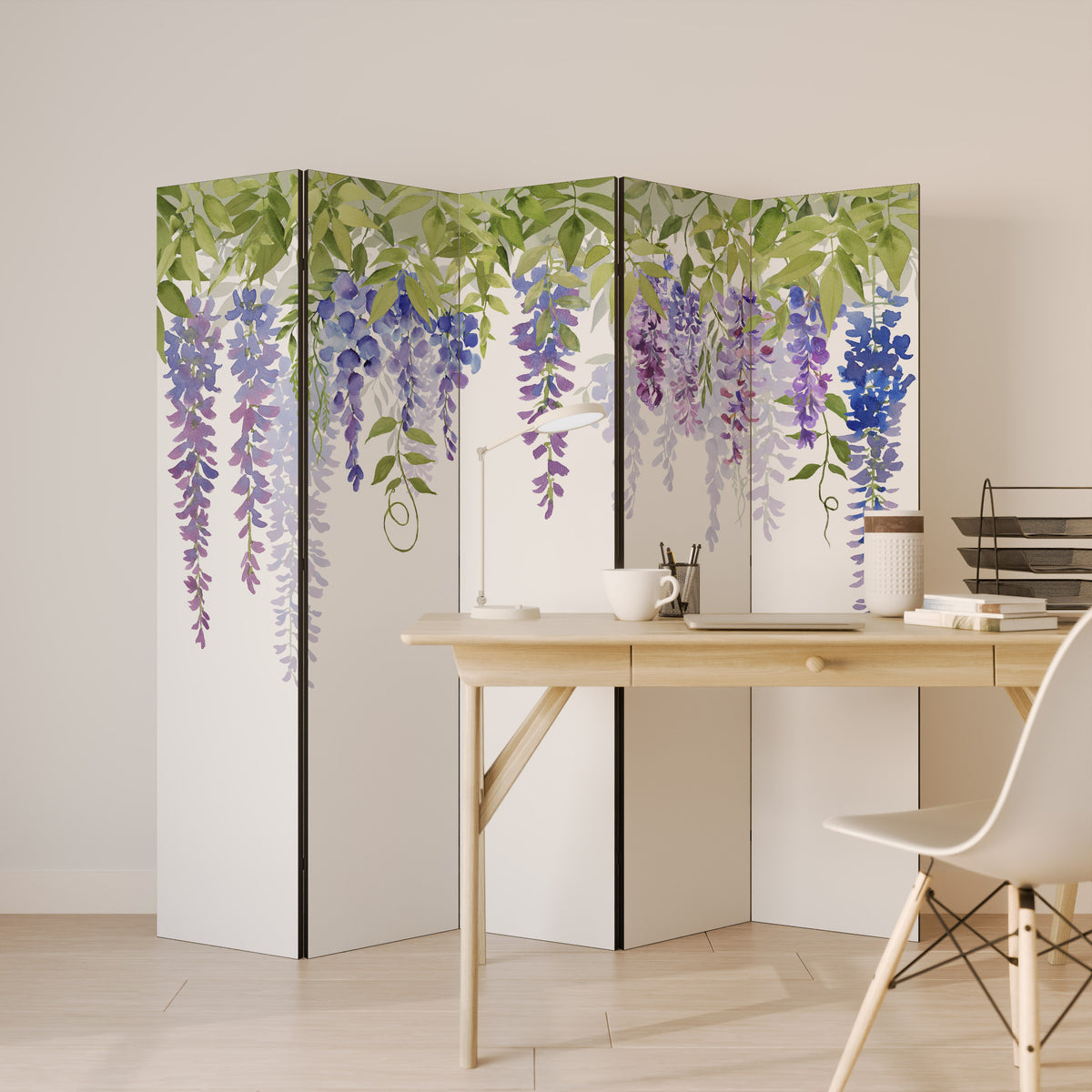 BOTANICAL BREEZE Biombo de 5 Painéis