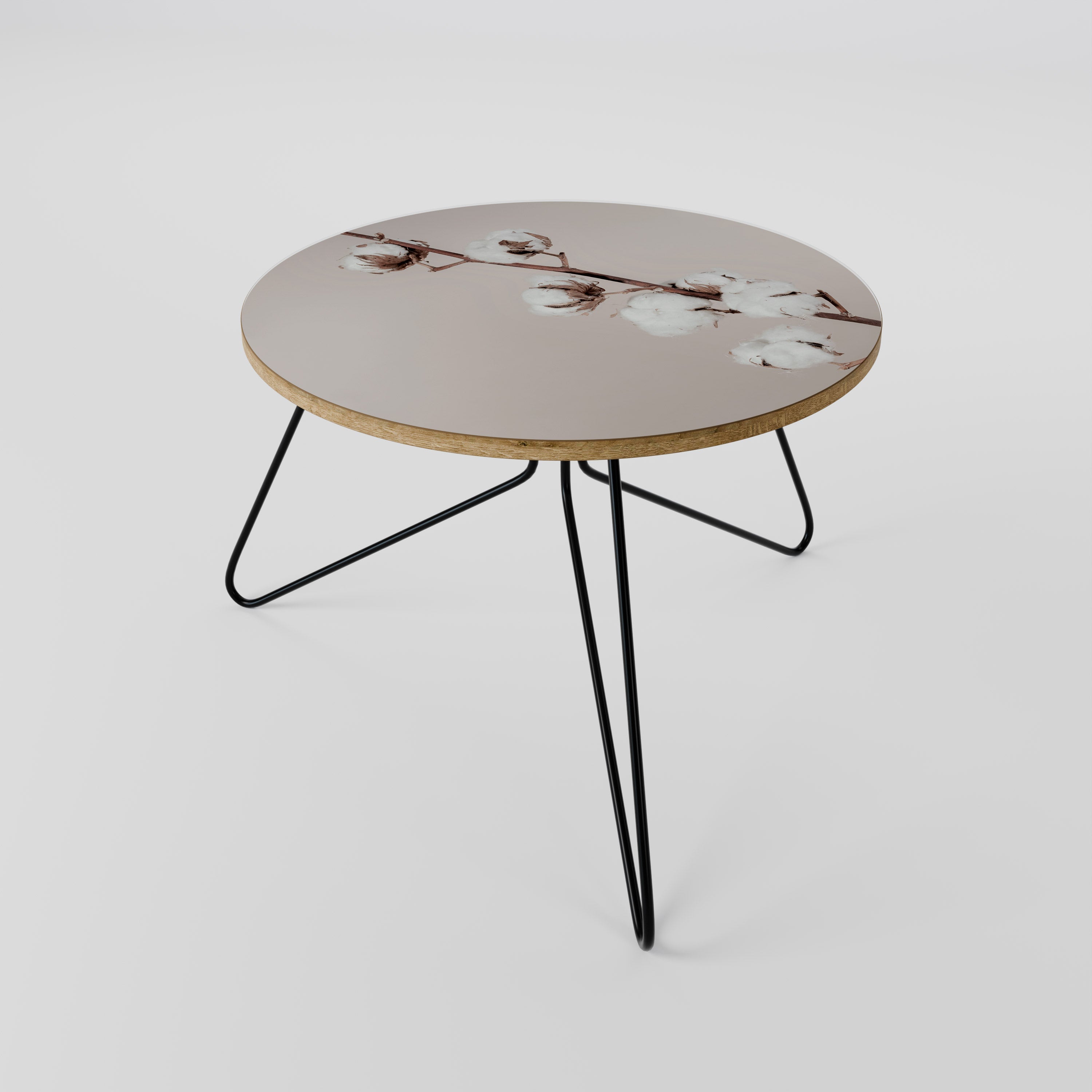 COTTON CLOUDS IN BALANCE Mesa de Centro 60