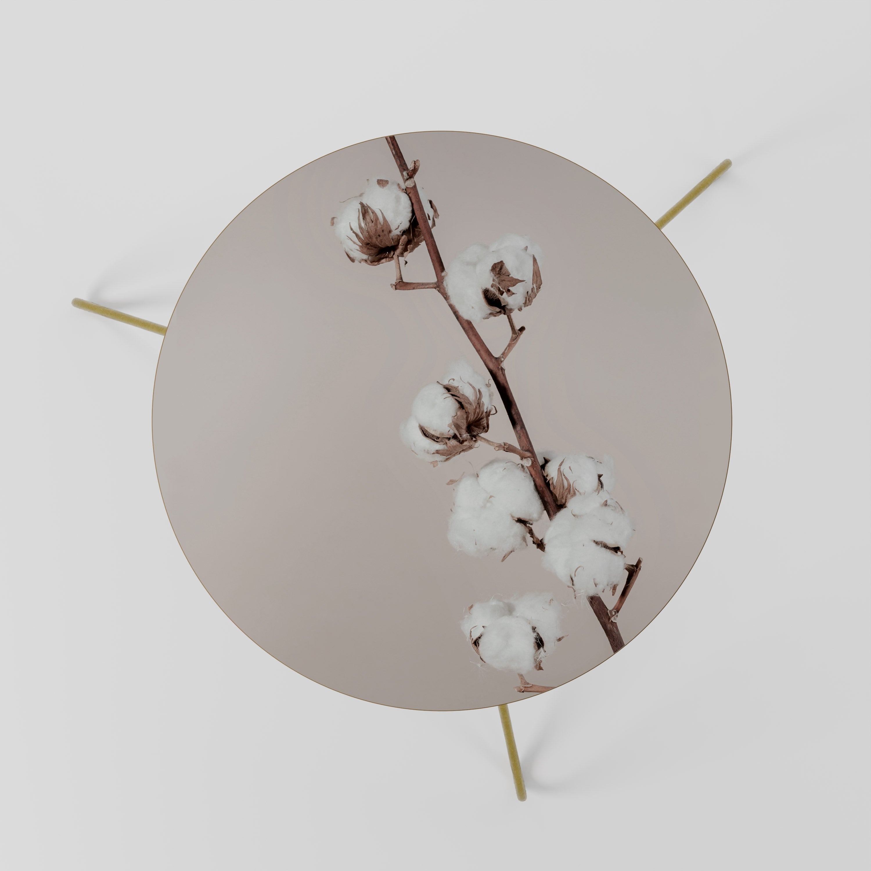 COTTON CLOUDS IN BALANCE Mesa de Centro 60