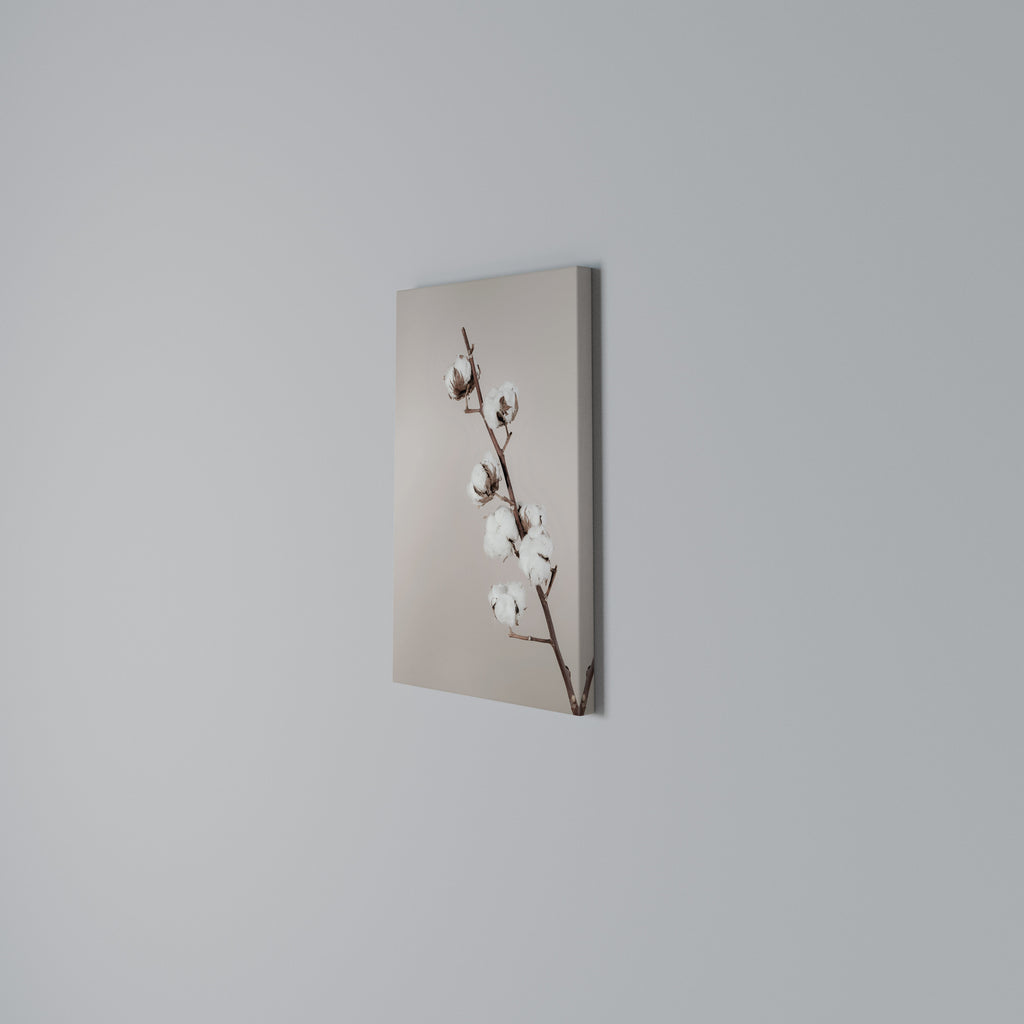COTTON CLOUDS IN BALANCE Vertical Canvas Print