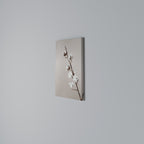 COTTON CLOUDS IN BALANCE Vertical Canvas Print