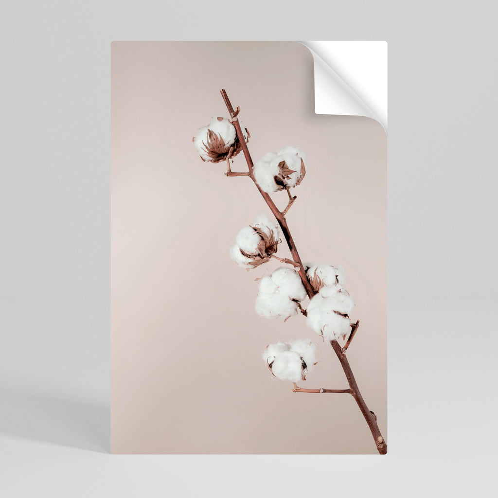 COTTON CLOUDS IN BALANCE Poster Vertical Autocolante