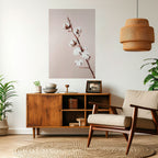 COTTON CLOUDS IN BALANCE Poster Vertical Autocolante