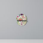 HERBAL FIESTA Prateleira Oval Decorativa em Acabamento Preto