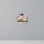 HERBAL FIESTA Prateleira Redonda Decorativa em Acabamento Preto