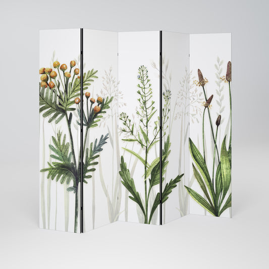 HERBAL DREAM Biombo de 5 Painéis