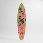 FRAGILE BEAUTY Decorative Plywood Surfboard