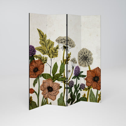 SPROUT ELEGANCE 4-Panel Room Divider