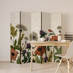 SPROUT ELEGANCE Biombo Decorativo de 5 Painéis