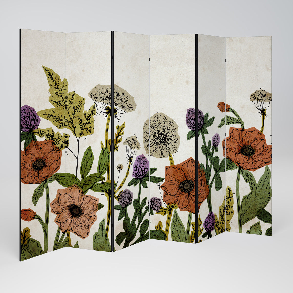 SPROUT ELEGANCE Biombo de 6 Painéis