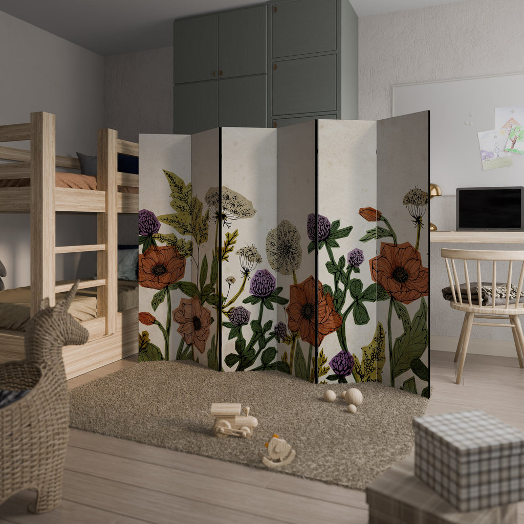 SPROUT ELEGANCE Biombo Decorativo de 6 Painéis