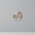 SOFTEN POPPY Prateleira Oval Decorativa em Efeito Carvalho