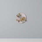 SOFTEN POPPY Prateleira Redonda Decorativa em Efeito Carvalho