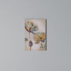 SOFTEN POPPY Vertical Canvas Print