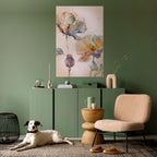 SOFTEN POPPY Poster Vertical Autocolante