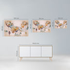 SOFTEN POPPY Poster Horizontal Autocolante