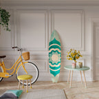 BARBADOS BLUE Painel Decorativo Prancha de Surf