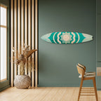 BARBADOS BLUE Painel Decorativo Prancha de Surf